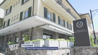 Tourisme: record de fréquentation à Lausanne
