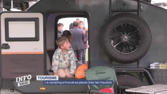 Les camping-cars séduisent les Vaudois