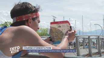 Lausanne, terrain de jeu pour la course d’orientation