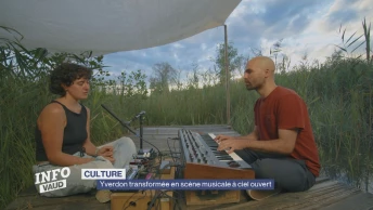Yverdon transformée en scène musicale à ciel ouvert