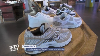Les chaussures Nike de retour en magasin