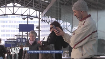 D'importants chantiers prévus cet été sur le réseau CFF