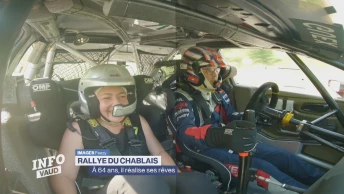 À 64 ans, il participe au Rallye du Chablais