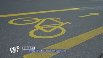 Le vélo poursuit son ascension à Lausanne