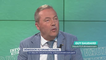 Critique envers le PLR, Guy Gaudard quitte le Grand Conseil