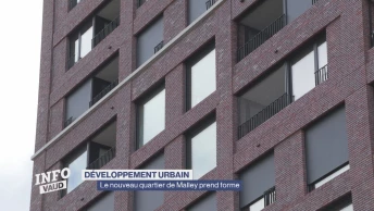 Le nouveau quartier de Malley prend forme