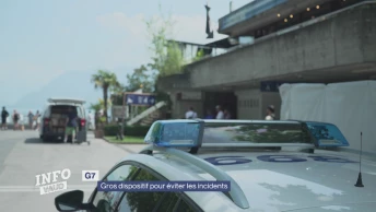 G7: Gros dispositif mais pas d'incident majeur sur Vaud