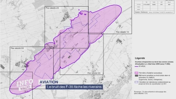 Le bruit des F-35 fâche les riverains