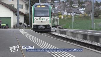 Yverdon suspend le transfert des actions Travys vers Movodis