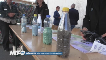Un centre de tri des déchets 2.0 à Grandson