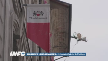 Lausanne présente un budget déficitaire de 77,7 millions