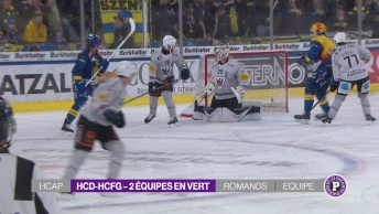 Davos bat Fribourg dans le match au sommet