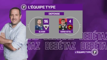 L'équipe type de Jean-Frédéric Debétaz