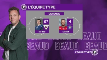 L’équipe type des quarts de finale