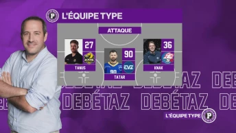 L'équipe type de Jean-Fred Debétaz