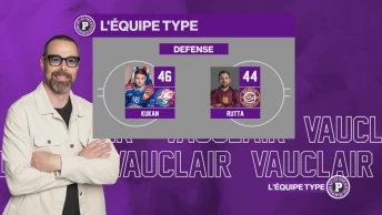 L'équipe type de Geoffrey Vauclair