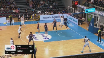 Basket SBL - Fribourg Olympic vs Union Neuchâtel 1/2