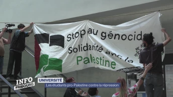 Les étudiants pro-Palestine contre la répression académique