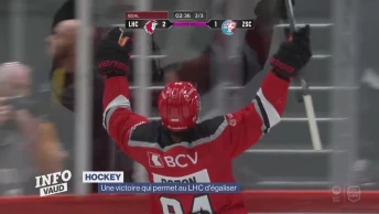 Hockey: Lausanne égalise dans la série