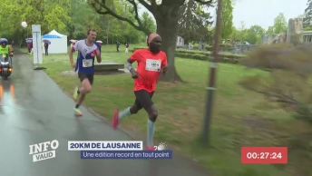 20 km de Lausanne: une édition de tous les records