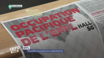 EPFL: nouvelle occupation pro-palestinienne