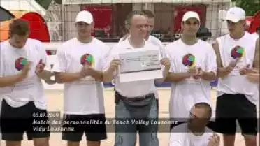 C&#039;est arrivé près de chez vous - Tournoi de beach volley Vidy-Lausanne