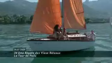 C&#039;est arrivé près de chez vous - Régate de vieux bateaux à La Tour-de-Peilz