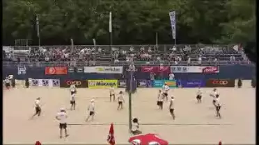 Tournoi de Beach Volley de Lausanne 2009 - Match des personnalités