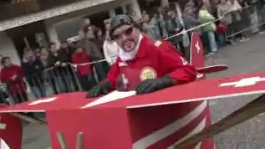 C&#039;est arrivé près de chez vous -  Courses de charrettes à Charmey
