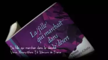 Marque-page - La fille qui marchait dans le désert