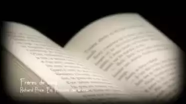 Marque Page - Frères de sang