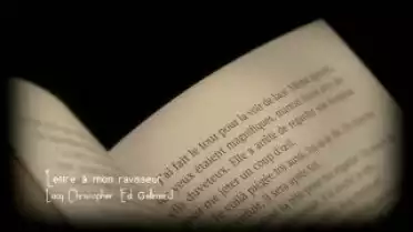 Marque Page - Lettre à mon ravisseur