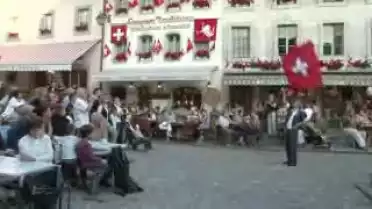 C&#039;est arrivé près de chez vous - Gruyères 1er Aout 2011