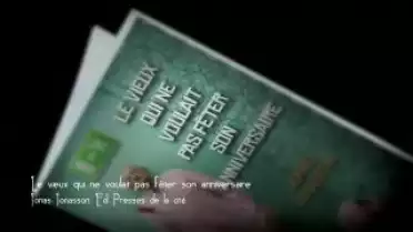 Marque-Page - Le vieux qui ne voulait pas fêter son anniversaire