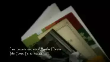 Marque-Page - Les carnets secrets d&#039;Agatha Christie