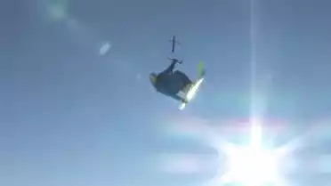 C&#039;est arrivé près de chez vous - Snowkite aux Chasseron