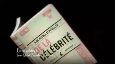 Marque-page - De la célébrité