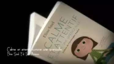 Marque-page - Calme et attentif comme une grenouille