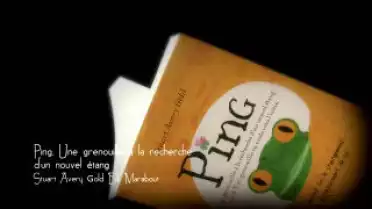 Marque-page - Ping, une grenouille à la recherche d'un nouvel étang