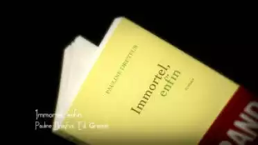 Marque-page - Immortel, enfin
