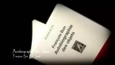 Marque-page - Autobiographie des objets