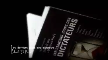 Marque-page - Les deniers jours des dictateurs