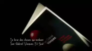 Marque-page - Le bruit des choses qui tombent