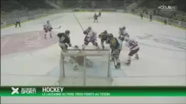 Le Lausanne HC perd trois points au Tessin