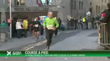 Soleil et bonne humeur à la 36ème course de l&#039;Escalade.
