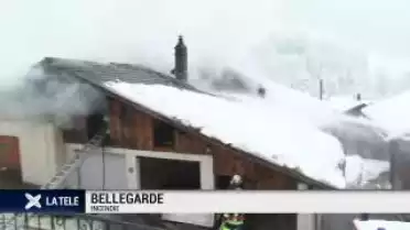 Incendie à Bellegarde