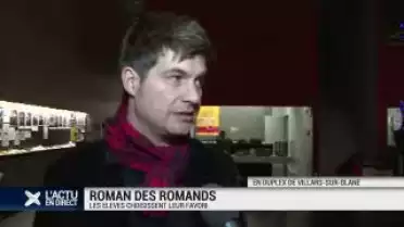 Roman des Romands : les élèves choisissent leur favori, Nicolas Verdan