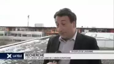 L&#039;EPFL reçoit un milliard de l&#039;Union européenne