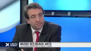 Musée des beaux arts : interview de Pascal Broulis