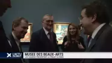 Le projet pôle muséal présenté à Paris